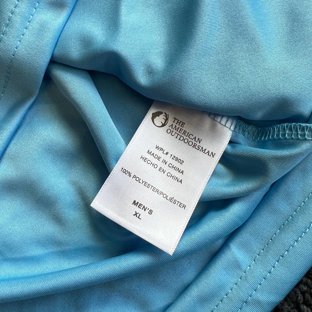 The American Outdoorsman Blue Activewear Sweatshirt NEW Men's Size XL - Picture 3 of 6